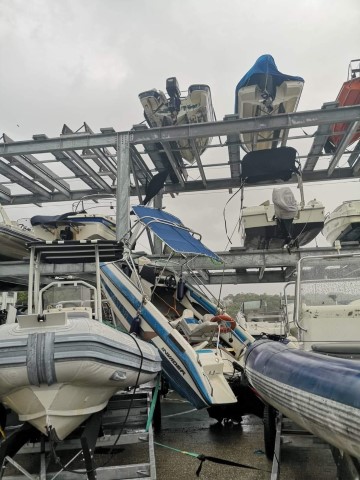 hk boats in typhoon mangkhut