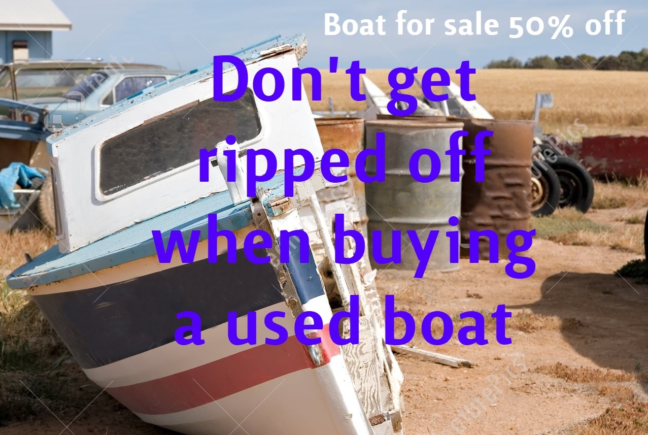 Buy a used boat picture