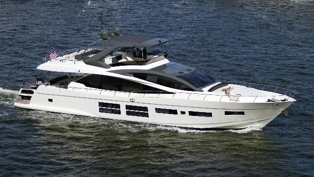 High end luxury yacht